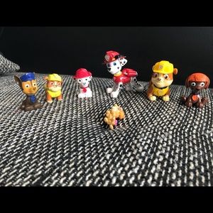 Paw patrol set of characters